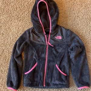 Kids North Face fleece coat